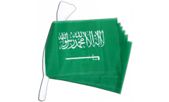 Saudi Arabia Bunting Flags - 5.9 x 8.65 inch