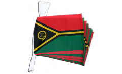 Vanuatu Bunting Flags - 5.9 x 8.65 inch