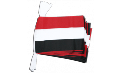 Yemen Bunting Flags - 5.9 x 8.65 inch
