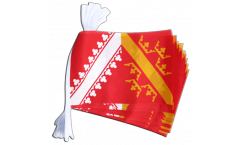 France Alsace Bunting Flags - 5.9 x 8.65 inch