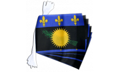 France Guadeloupe Bunting Flags - 5.9 x 8.65 inch