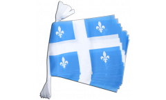 Canada Quebec Bunting Flags - 5.9 x 8.65 inch