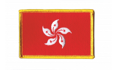 Hong Kong Patch, Badge - 3.15 x 2.35 inch