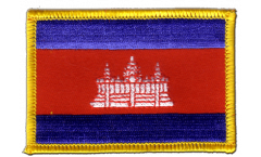 Cambodia Patch, Badge - 3.15 x 2.35 inch