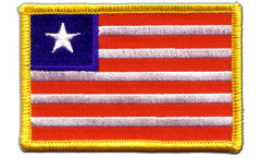 Liberia Patch, Badge - 3.15 x 2.35 inch