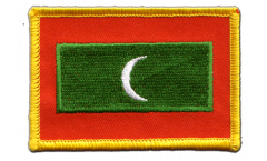 Maldives Patch, Badge - 3.15 x 2.35 inch