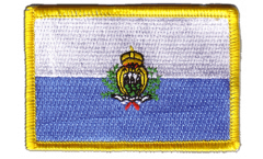 San Marino Patch, Badge - 3.15 x 2.35 inch