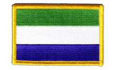 Sierra Leone Patch, Badge - 3.15 x 2.35 inch