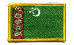 Turkmenistan Patch, Badge - 3.15 x 2.35 inch