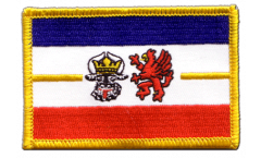 Germany Mecklenburg-Western Pomerania Patch, Badge - 3.15 x 2.35 inch