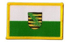 Germany Saxony Patch, Badge - 3.15 x 2.35 inch
