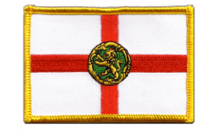 Great Britain Alderney Patch, Badge - 3.15 x 2.35 inch