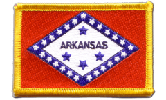USA Arkansas Patch, Badge - 3.15 x 2.35 inch