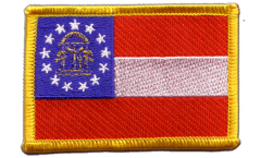 USA Georgia Patch, Badge - 3.15 x 2.35 inch