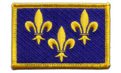 France Île-de-France Patch, Badge - 3.15 x 2.35 inch