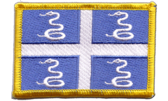 France Martinique Patch, Badge - 3.15 x 2.35 inch