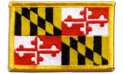 USA Maryland Patch, Badge - 3.15 x 2.35 inch