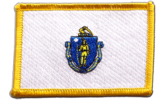 USA Massachusetts Patch, Badge - 3.15 x 2.35 inch