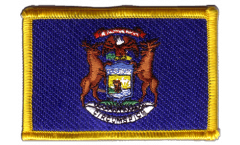 USA Michigan Patch, Badge - 3.15 x 2.35 inch