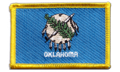 USA Oklahoma Patch, Badge - 3.15 x 2.35 inch