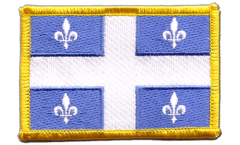 Canada Quebec Patch, Badge - 3.15 x 2.35 inch