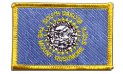 USA South Dakota Patch, Badge - 3.15 x 2.35 inch