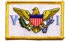 USA Virgin Islands Patch, Badge - 3.15 x 2.35 inch