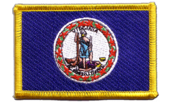 USA Virginia Patch, Badge - 3.15 x 2.35 inch