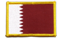 Qatar Patch, Badge - 3.15 x 2.35 inch