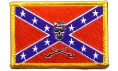 USA Southern United States with skull Patch, Badge - 3.15 x 2.35 inch
