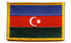 Azerbaijan Patch, Badge - 3.15 x 2.35 inch
