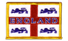 England 4 lions Patch, Badge - 3.15 x 2.35 inch