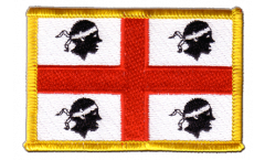 Italy Sardinia Patch, Badge - 3.15 x 2.35 inch