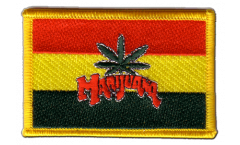 Marijuana Patch, Badge - 3.15 x 2.35 inch