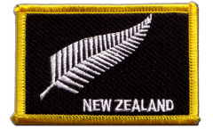 New Zealand feather all blacks Patch, Badge - 3.15 x 2.35 inch
