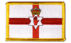 Northern Ireland Patch, Badge - 3.15 x 2.35 inch