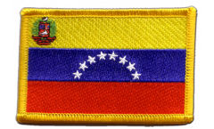 Venezuela 8 stars with coat of arms Patch, Badge - 3.15 x 2.35 inch