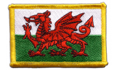 Wales Patch, Badge - 3.15 x 2.35 inch