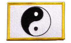 Ying and Yang Patch, Badge - 3.15 x 2.35 inch