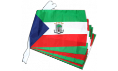 Equatorial Guinea Bunting Flags - 12 x 18 inch