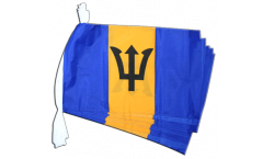 Barbados Bunting Flags - 12 x 18 inch