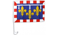 France Centre Car Flag - 12 x 16 inch