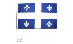 Canada Quebec Car Flag - 12 x 16 inch