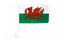 Wales Car Flag - 12 x 16 inch