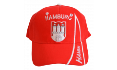 Germany Hamburg Cap red, fan