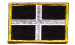 Great Britain St. Piran Cornwall Patch, Badge - 3.15 x 2.35 inch