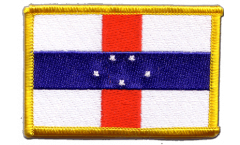Netherlands Antilles Patch, Badge - 3.15 x 2.35 inch