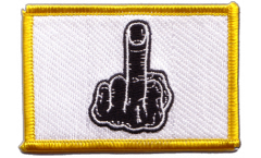 Fuck off Patch, Badge - 3.15 x 2.35 inch