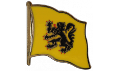 Belgium Flanders Flag Pin, Badge - 1 x 1 inch