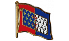 France Pay de la Loire Flag Pin, Badge - 1 x 1 inch